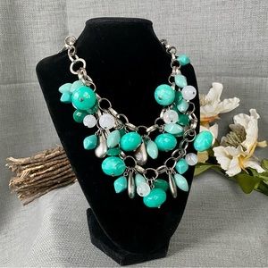 VTG- Park Lane- Fabulous Double Strand Cha Cha Statement Necklace